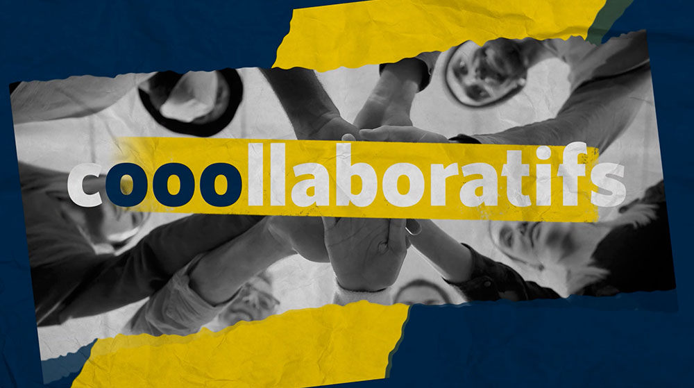 Animation en motion design pour l'agence de communication Cooolab