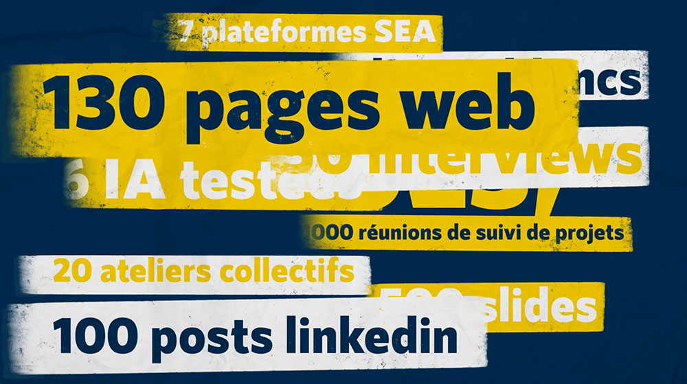 Animation en motion design pour l'agence de communication Cooolab